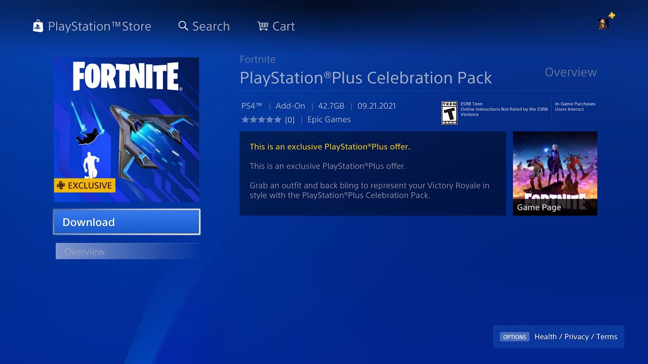 Fortnite NEW FREE PLAYSTATION PLUS CELEBRATION PACK! Traversal Emote, Reactive Glider, and Contrail