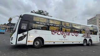 KKRTC | Kalyana Karnataka Road Transport Corporation’s | Kalyana Ratha | Volvo B8R 9600S AC Sleeper