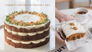 Carrot cake | 당근 케이크 | เค้กแครอท