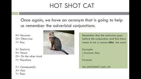 The Super Comma= The Semicolon