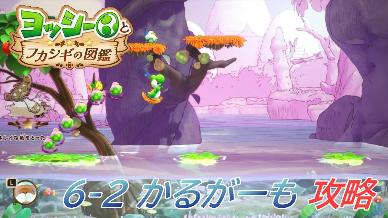 Yoshi and the Mysterious Encyclopedia] 6-2 Karugamo Habitat