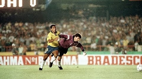 Brazil 2 - 0 Uruguay – 1993 – Romario Two Goals