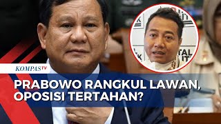 Prabowo Rangkul Lawan, Oposisi Tertahan? Begini Kata Pengamat