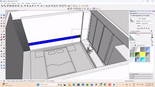 SketchUp Bedroom Interior Design | Complete Bangla Tutorial Step by Step
