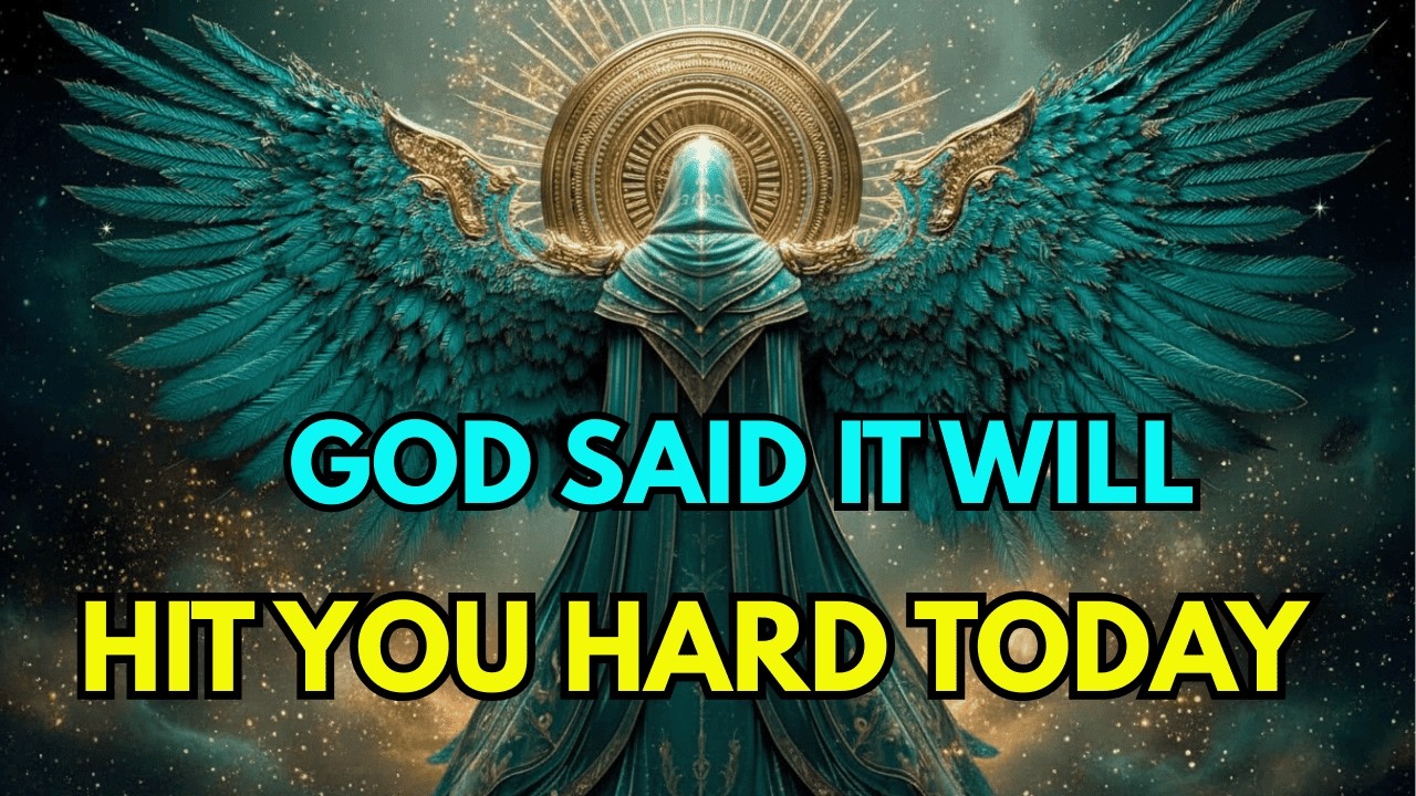 Chosen One, This Will Hit You Hard Today   God Has Ordered It!