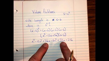 Polynomial Volume Problems