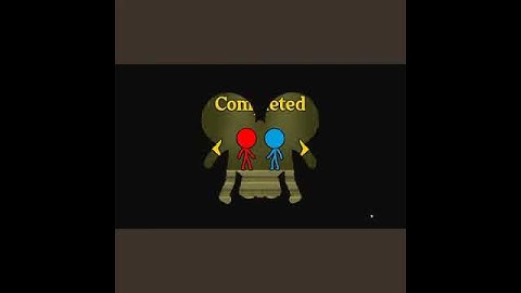 Red and Blue Stickman : Animation Parkour - Gameplay - Level 8 - 9 #short