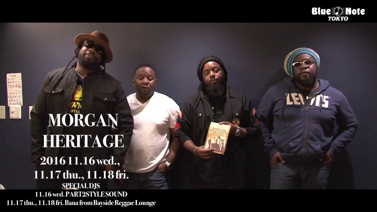 MORGAN HERITAGE - モーガン・ヘリテイジ｜ARTISTS｜BLUE NOTE TOKYO