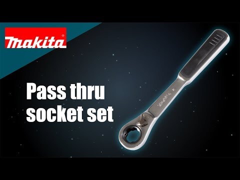 Makita Pass thru Socket set