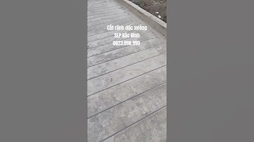 cắt rãnh ramp dốc chuyên nghiệp.