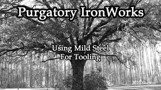 Forging A Blacksmith Mild Steel For Tooling