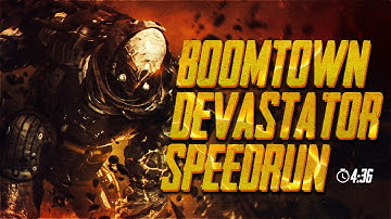 Best top tree Devastator build, CT15 boomtown 4 minutes  Outriders