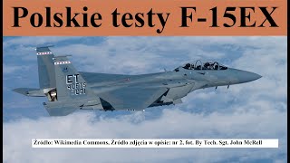 Polish F-15EX aircraft tests