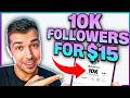 I bought 10,000 Tiktok followers for $15 (how to buy followers on TikTok)
