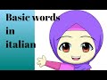 Learn punjabi to italian class 13  the basic words in italian