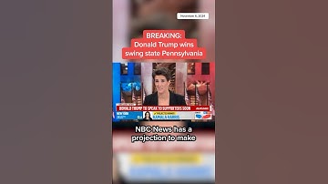 Donald Trump wins swing state Pennsylvania