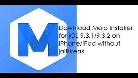 [EASY] How to Download Paid APP For Free by Mojo on iPhone 9.3.2 Without Jailbreak