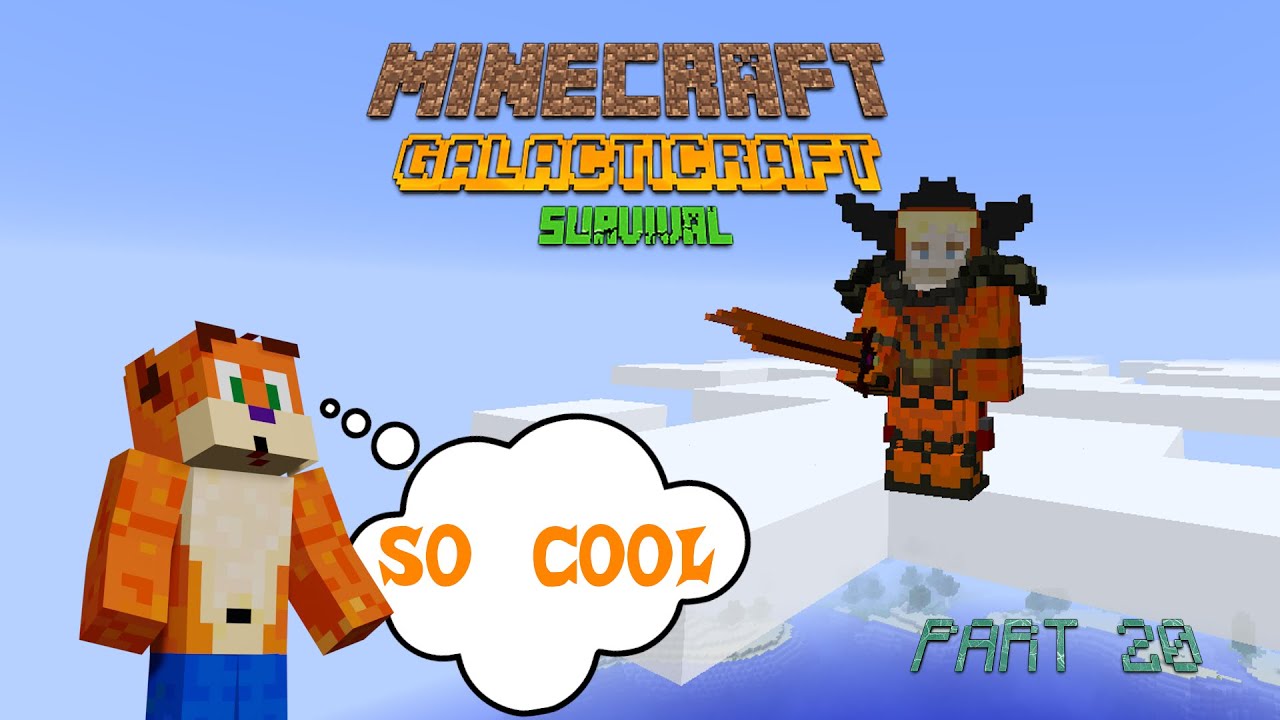 Overpowered Armour For One Seriously Overpowered Boss: Minecraft Galacticraft Survival Part 20