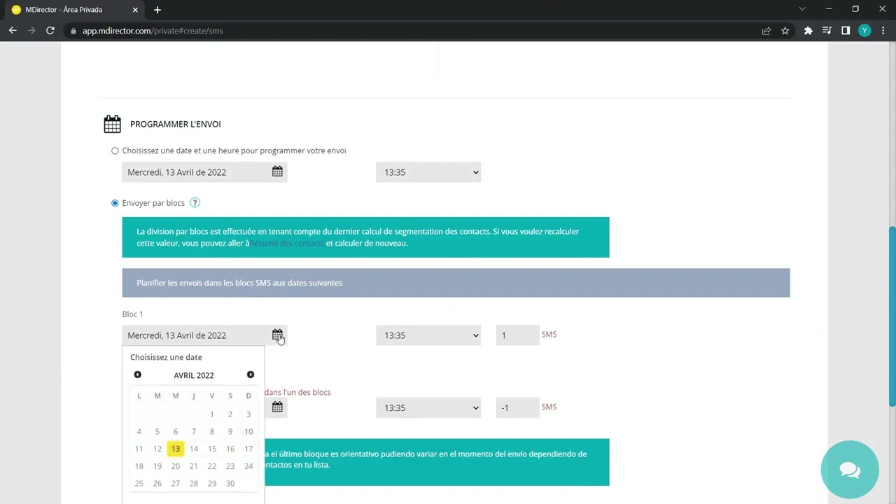 Comment planifier vos envois de SMS Marketing avec MDirector ?