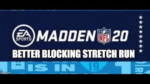 Madden 20 Glitches Cheats and Tips - Better Blocks Run Play - Single Back