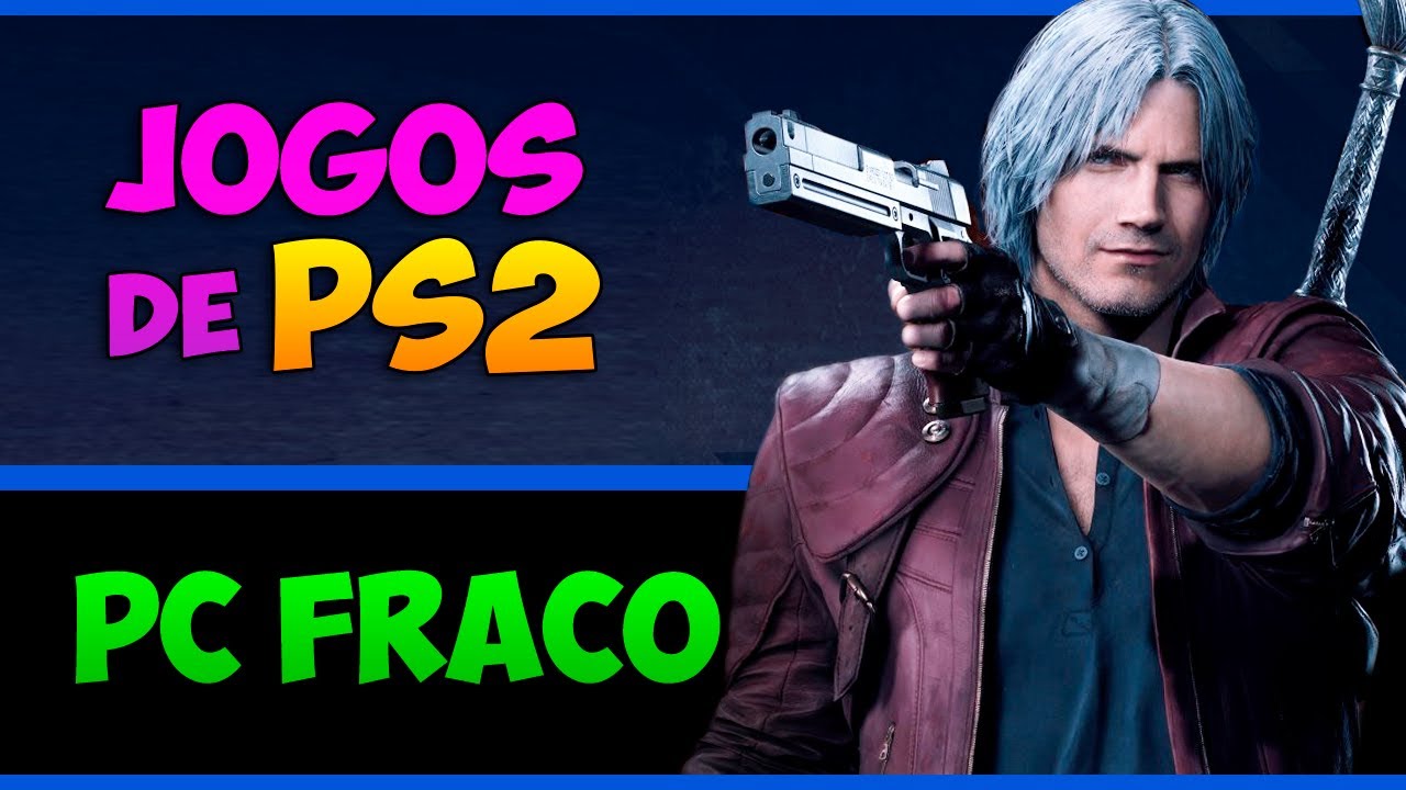 TOP 15 JOGOS LEVES DE PS2 PARA PC FRACO (SEM EMULADOR) 