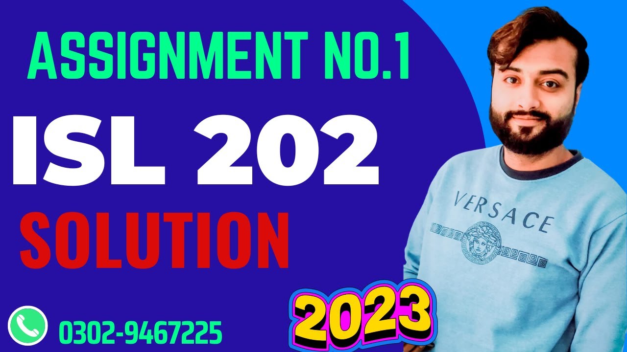 isl202 assignment 1 2023