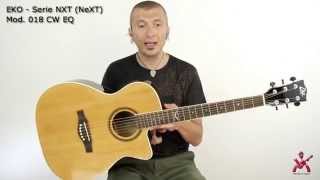 Massimo Varini presenta Eko Guitars NXT (Next) 018 CW Natural chitarra acustica