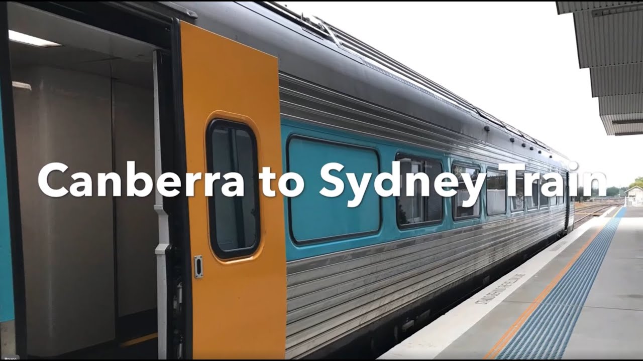 sydney to canberra train trip