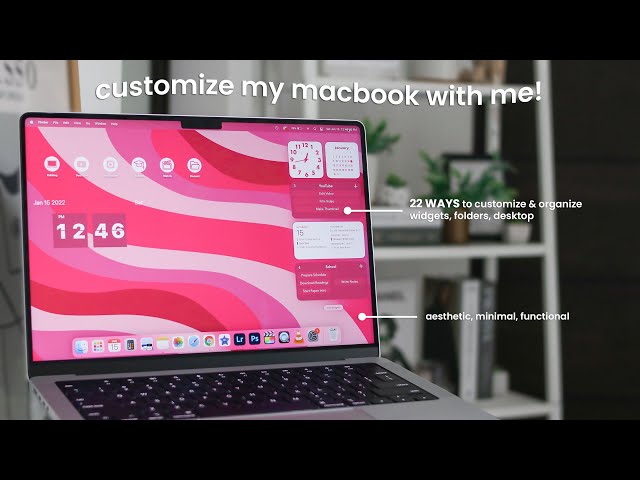 22 WAYS to customize your macbook (organization + customization ...