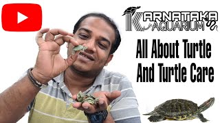Update Video On Red Ear Slider Turtle | Turtle Care | Indias Frist Exotic Pets Shop | KARNATAKA AQUA