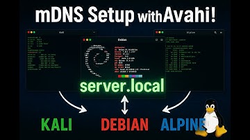 How to Set Up mDNS with Avahi on Kali, Debian & Alpine Linux | Access Devices via .local Hostnames