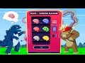 GODZILLA and KONG BOUGHT A NEW BRAIN FROM VENDING MACHINE! | Godzilla vs Kong Animation