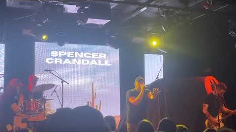 Spencer Crandall @ Paradise Rock Club in Boston, MA 3/2/2022