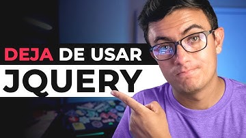 Deja de usar JQUERY en el 2025