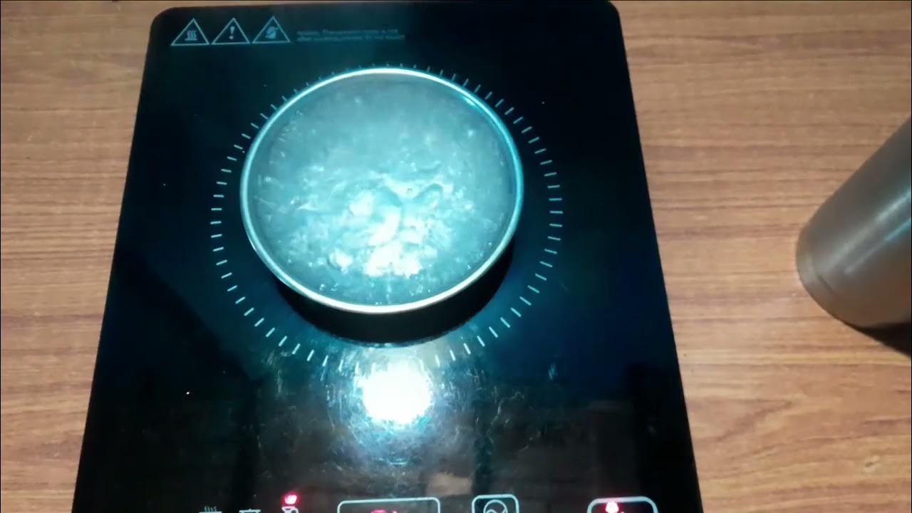 Amazon Basics 2000 Watt Induction Cooktop Unboxing AmazonBasics stove