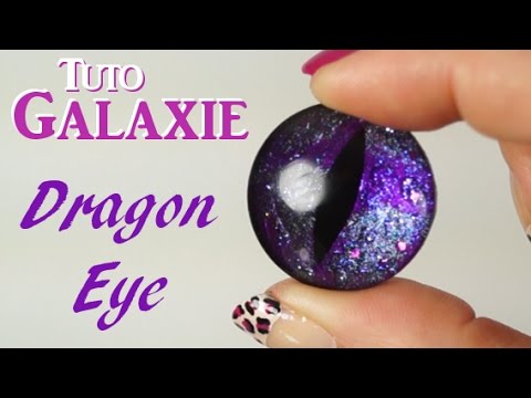 tuto oeil de dragon galaxie - galaxy dragon eye tutorial 