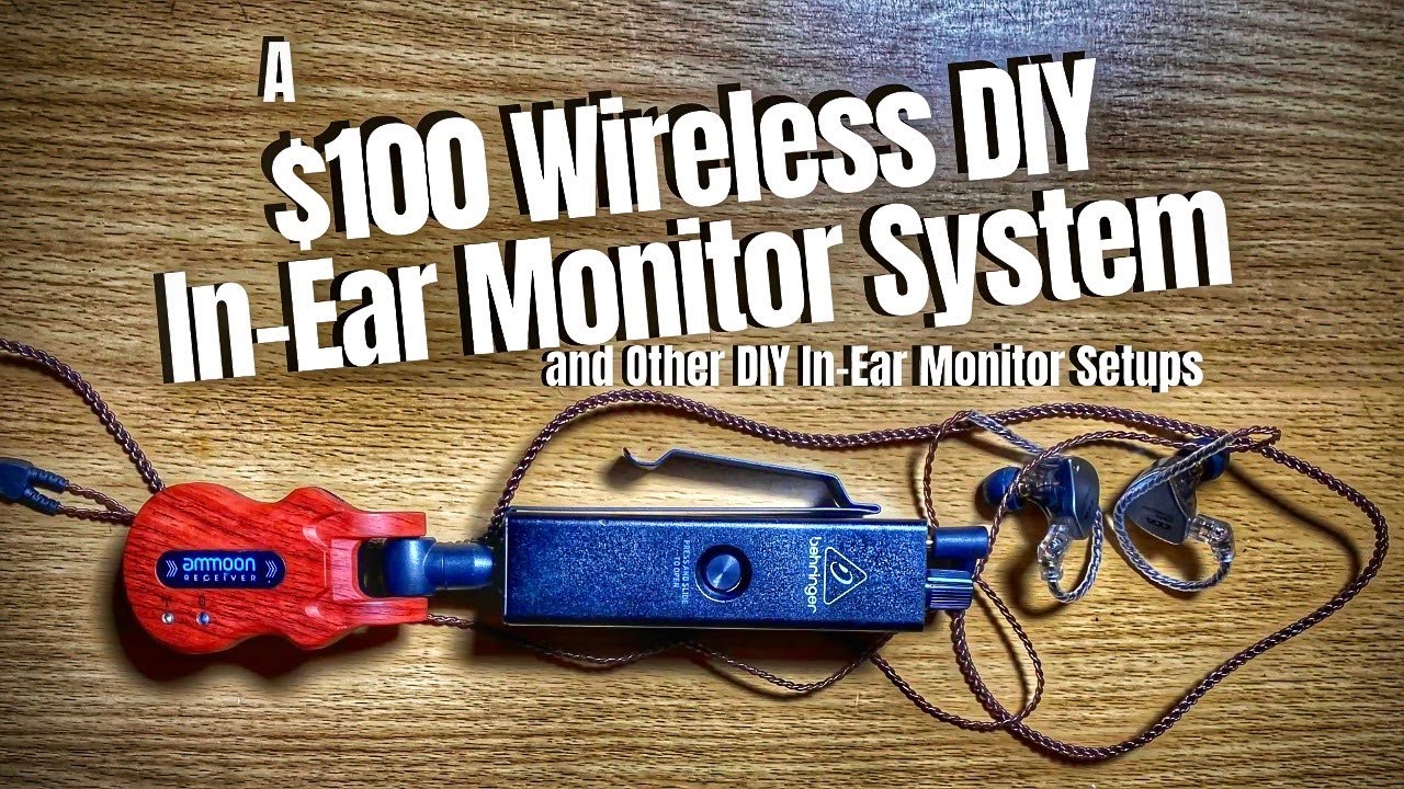 A $100 Wireless In Ear Monitor System \u0026 Other DIY IEM Setups #IEM Hack
