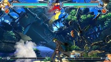 Noel Vermillion vs. Hazama - BBCF