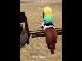 Barn vlog coming soon! // little jump on Flower! 🐴 #dariaeq #horse 