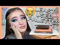 MY LEAST USED EYESHADOW PALETTES OF 2022 (this is embarrassing...)