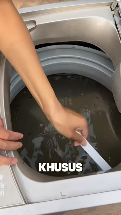 Beginilah cara cepat membersihkan mesin cuci