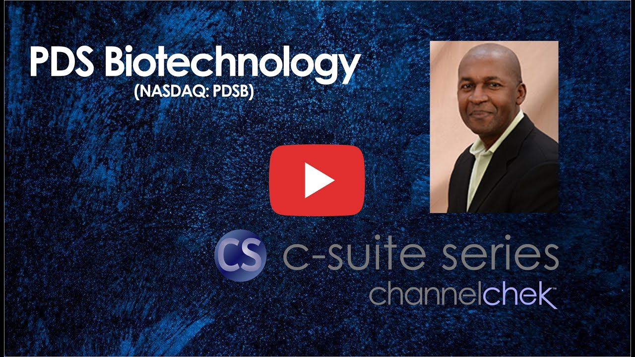 PDS Biotechnology (PDSB) CSuite Interview with CEO Frank BeduAddo