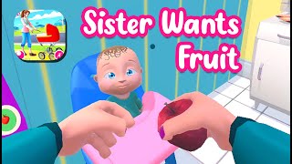Happy Home: Mom Simulator - Sister Wants Fruit - Part 5 screenshot 5