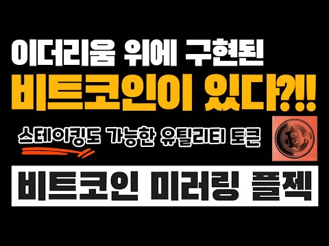   제2의 비트코인을 꿈꾸며 이더리움 위에 구현된 BTC20 프로젝트의 모든 것 이더리움 기반의 비트코인 투자 추천 X