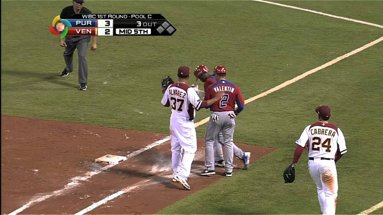 Puerto Rico v Venezuela (63) Baseball Highlights World Baseball