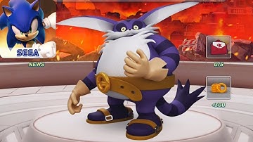 Sonic Forces Speed Battle - Gameplay Walkthrough Part 9 - New Runner Big The Cat (iOS, android)