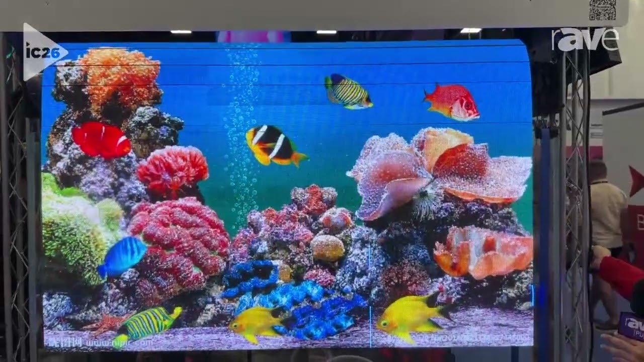 InfoComm 2026: Scenico Shows Off IP68 Outdoor Rolling Gate Display