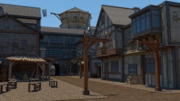 Alyssa Ohme - Medieval Town Environment