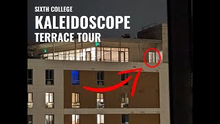 the terrace atop of Kaleidoscope in Sixth College