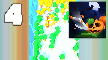 Idle Lumberjack 3D - Gameplay Walkthrough Part 4 (iOS, Android)